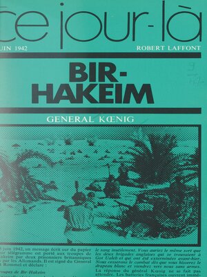 cover image of Bir-Hakeim, 10 juin 1942
